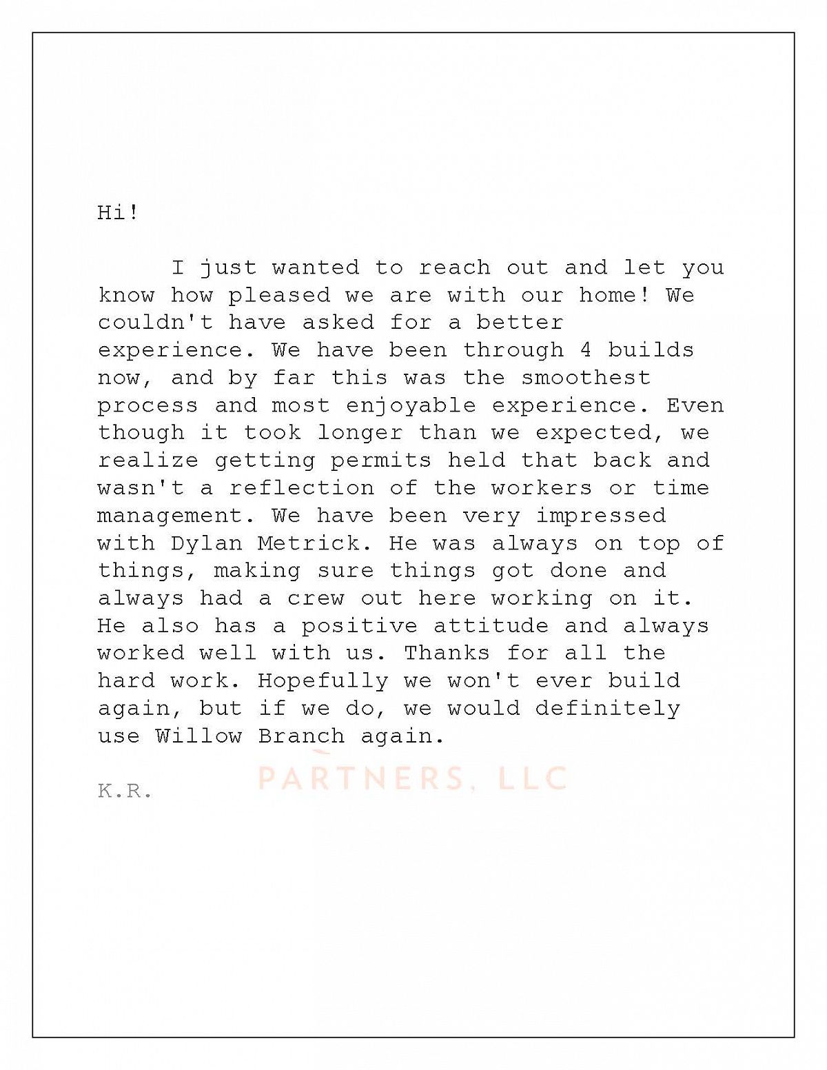 Another Happy Client!